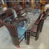 Dining Table with Glass Top 3