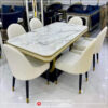 Luxury Dining Table with Marvel Top 8