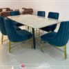 Luxury Dining Table with Marvel Top 3